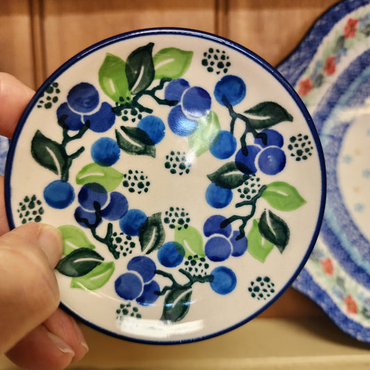 Coaster   4"    1416X ~ Blue Berries