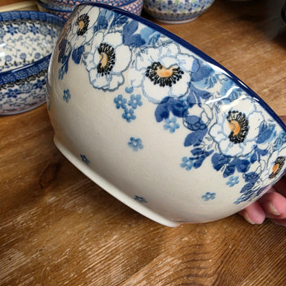 C38 ~ Bowl ~ Soup/Salad ~ 6.25"    C38-2222X  Snow Poppy pf0526