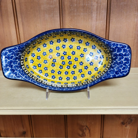 Oval Baker w/tab handle Sunburst A32-859 9.5"