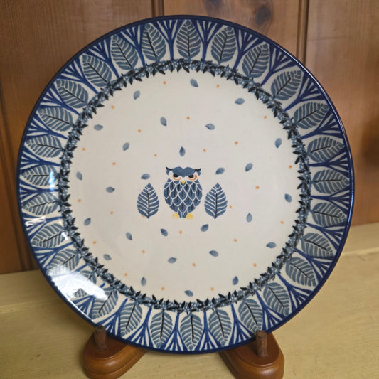 Plate   7.75"  086-3327X owl give a hoot