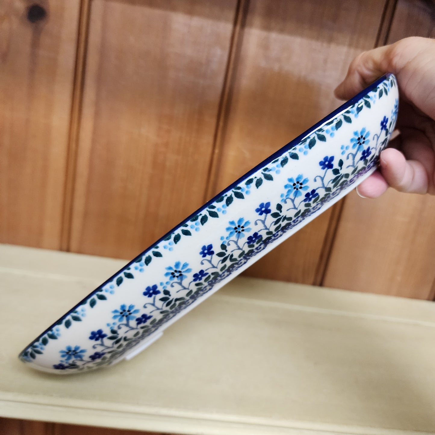Tray ~ Shallow Rectangular ~ Small 2785X ~ Georgia Blue