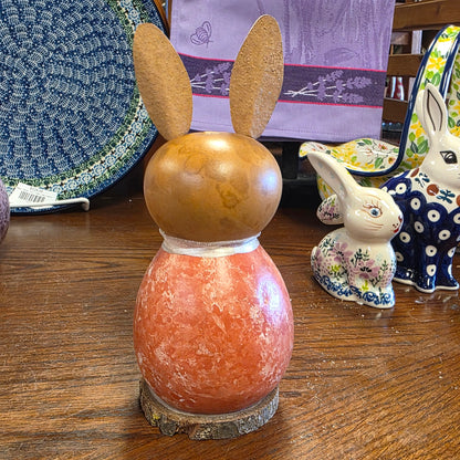Gourd ~ terra cotta color Willow Bunny