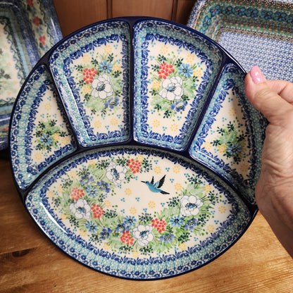 Dish ~ Divided ~ 10" 498-U5155 pf0425