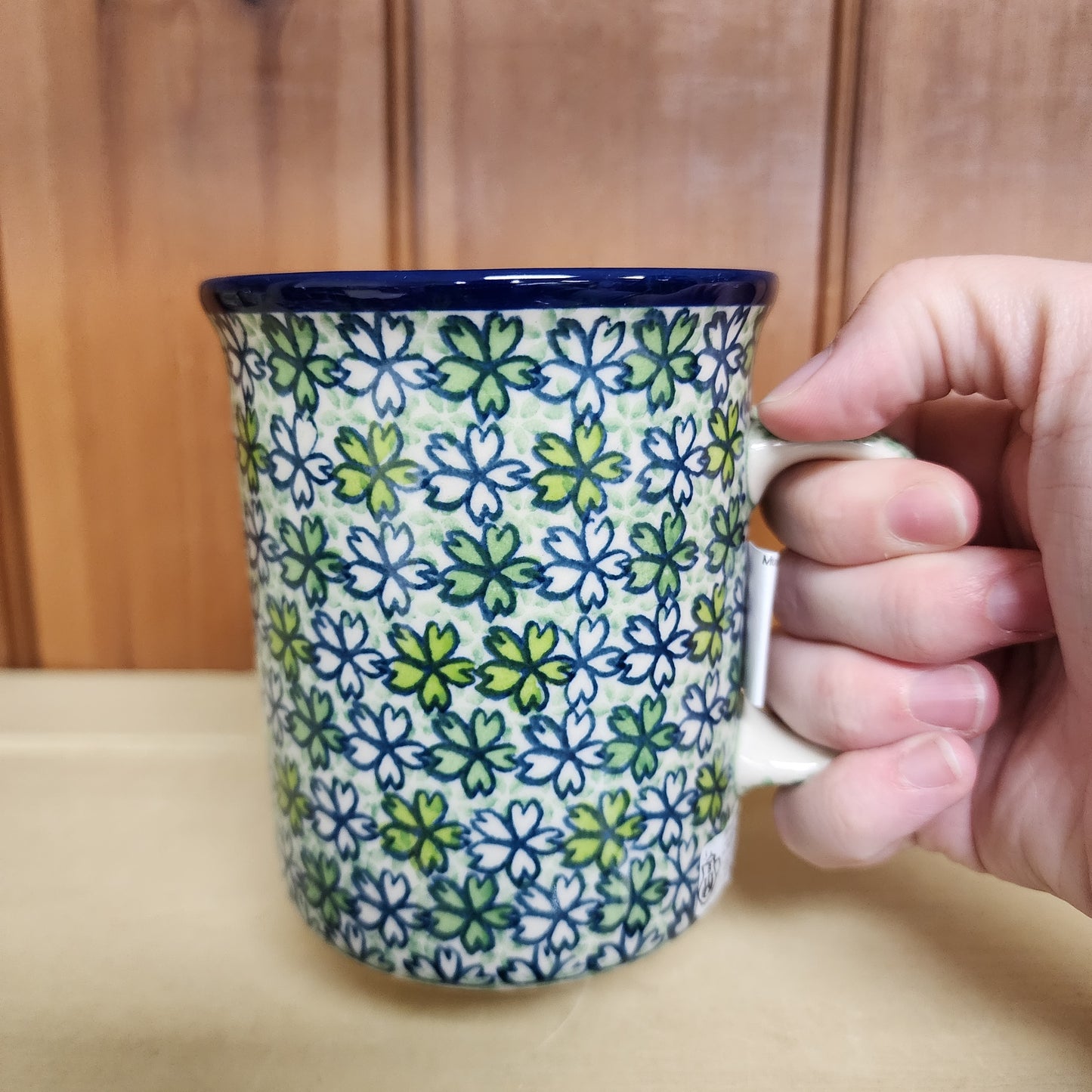Mug   13 oz.  B13-3432X  Jade Lattice pf0526