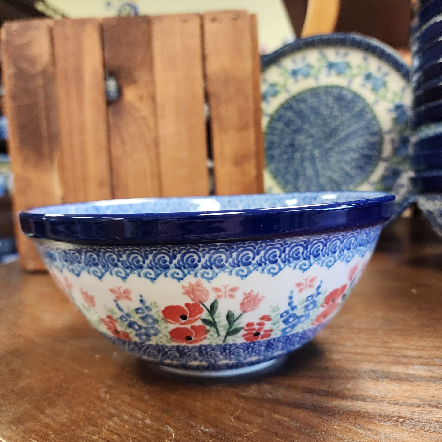 Bowl   Nesting   7.75" W 057-3220X  Whimsical Garden pf0526