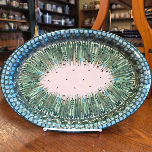 Platter   Oval   10' X 14.5"   U0803 ~ U4