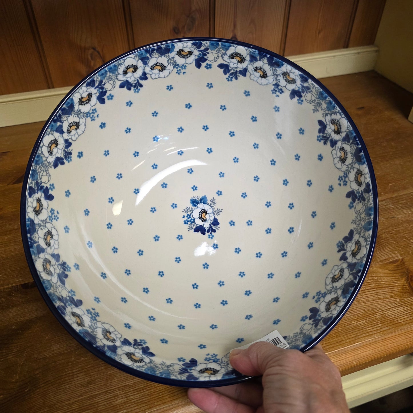 Bowl   Nesting   10.75" W   2222X ~ Snow Poppy