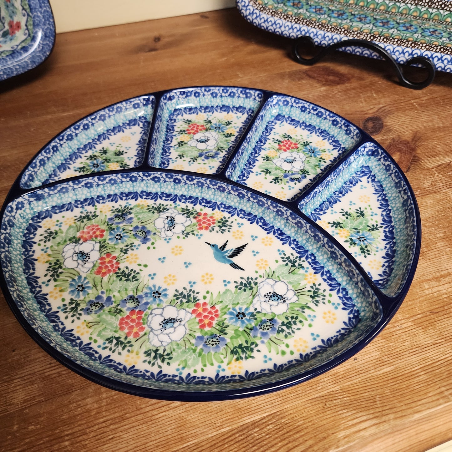 Dish ~ Divided ~ 10" 498-U5155 pf0425