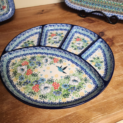 Dish ~ Divided ~ 10" 498-U5155 pf0425