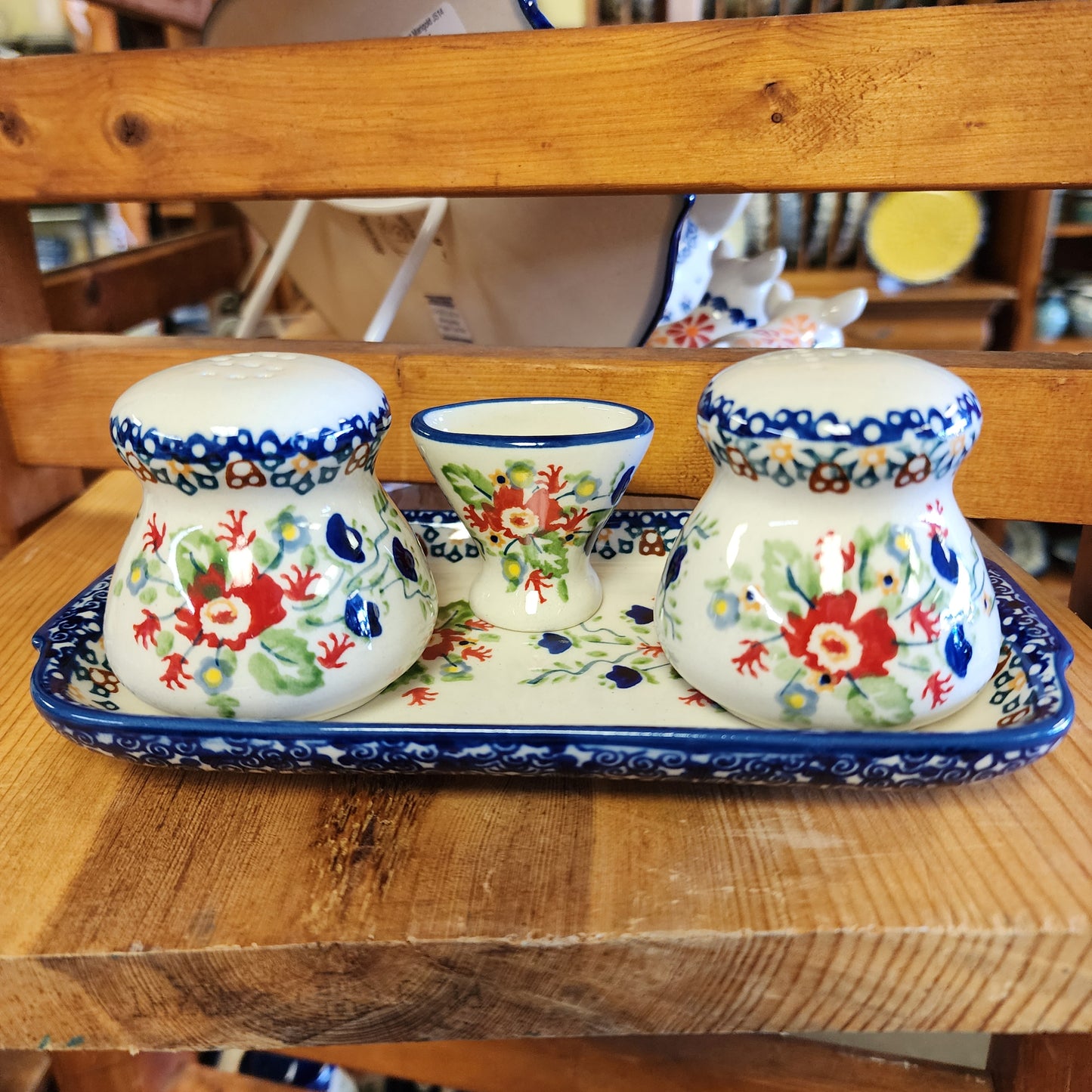 Salt & Pepper w/tray Lidia R268