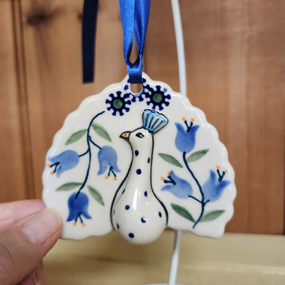 Ornament  Peacock ~ Bellflower ASD