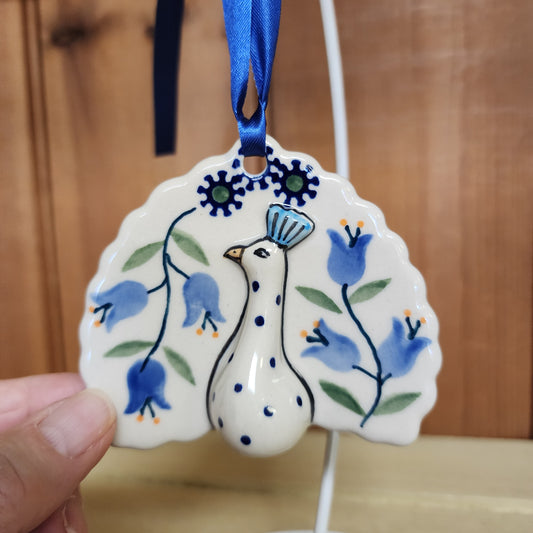 Ornament  Peacock ~ Bellflower ASD