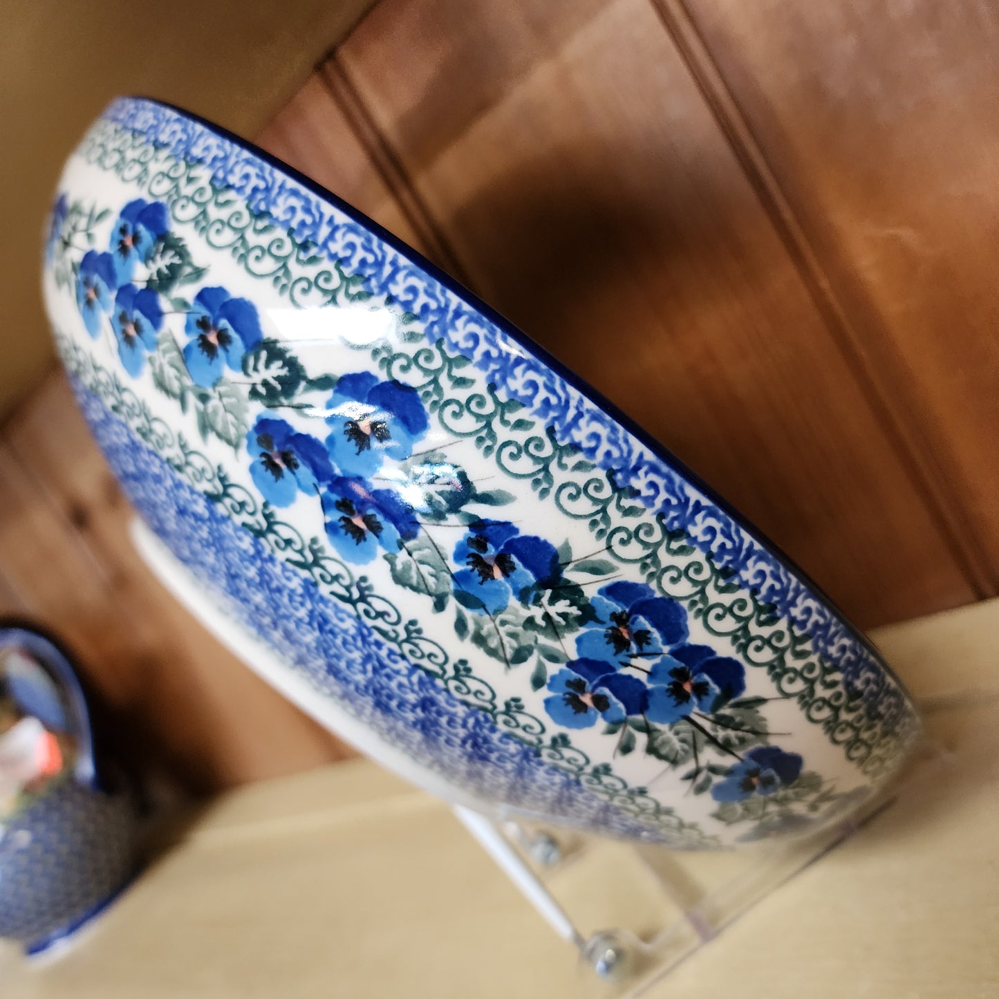 Bowl   Serving   Large    10.5" 2273X ~ Winter Viola