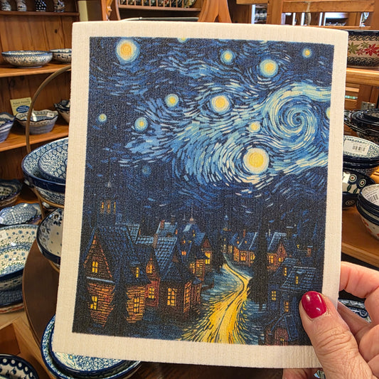 Dishcloth Starry Night (Swedish Dishcloth)