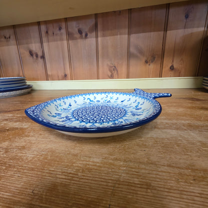 E37 ~ Fish Shaped Plate    E37-2992X  Marine Life pf0526
