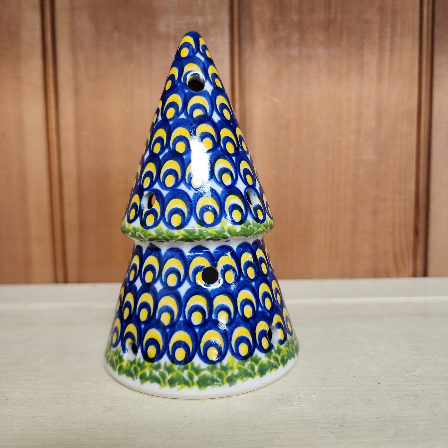 Tree Luminary 5.5" / Blue/yellow eyes *small*
