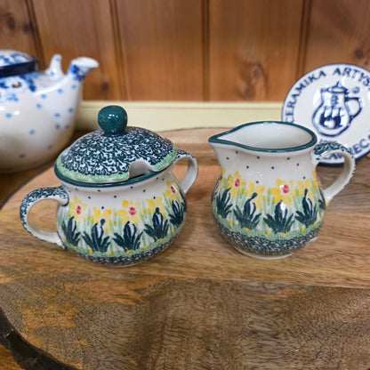 Set ~ Sugar/Creamer Daffodil 2777q