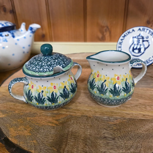 Set ~ Sugar/Creamer Daffodil 2777q
