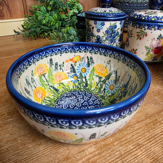 Bowl 5" / 12 oz ~ Yellow bird 1125