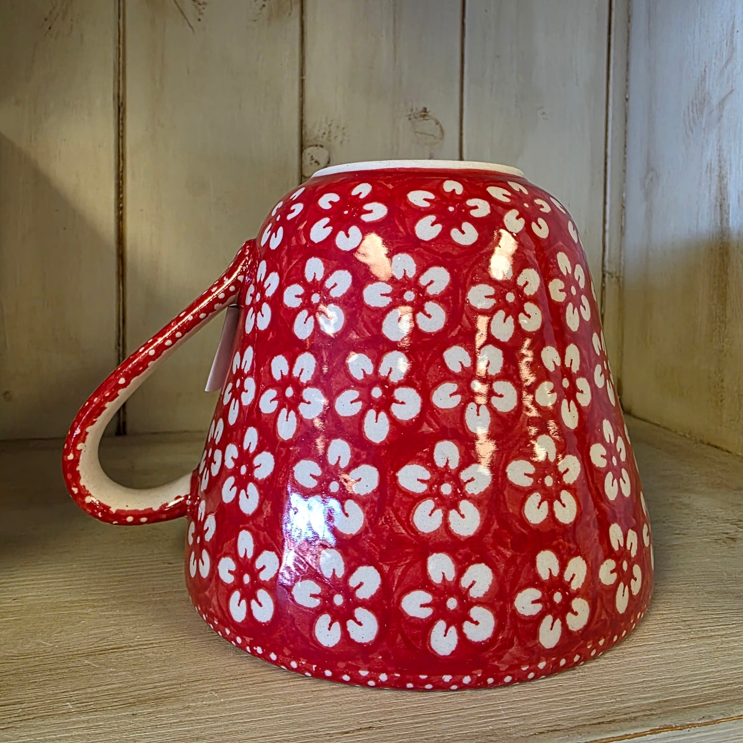 Mug XL ~ 24 oz Kasper cup ~ J8CZ Red Blossom