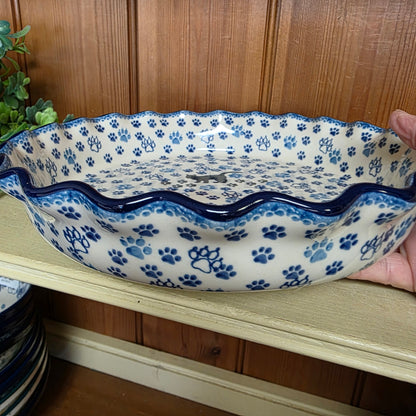Baker Pie Plate   Fluted   10" 636-1771X  Boo Boo Kitty pf0526