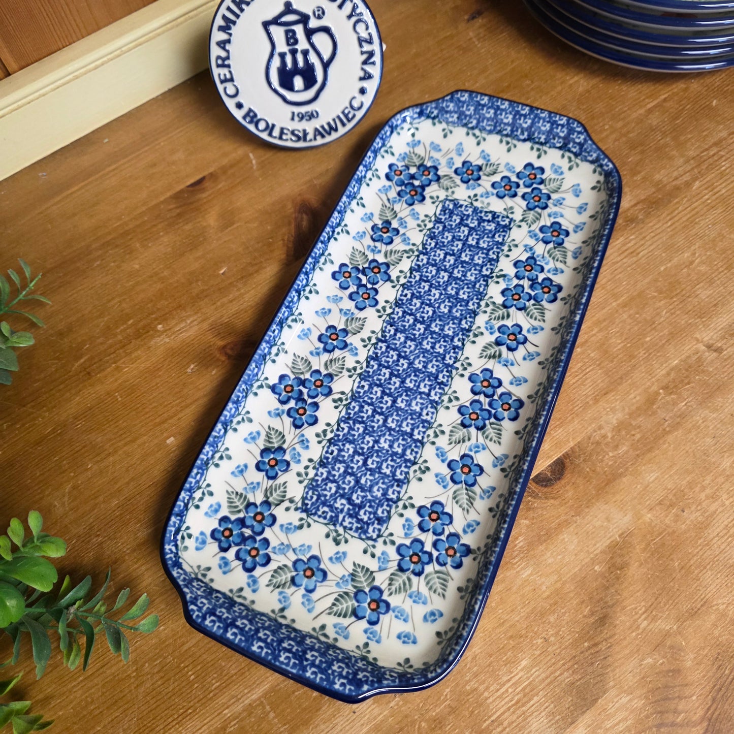 Tray   5.5" x 12"  410-2272X  Parisian Posies pf0526