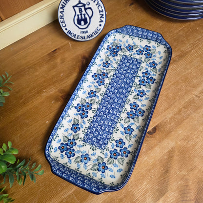Tray   5.5" x 12"  410-2272X  Parisian Posies pf0526