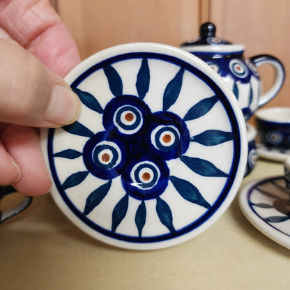 Mini Teaset Peacock