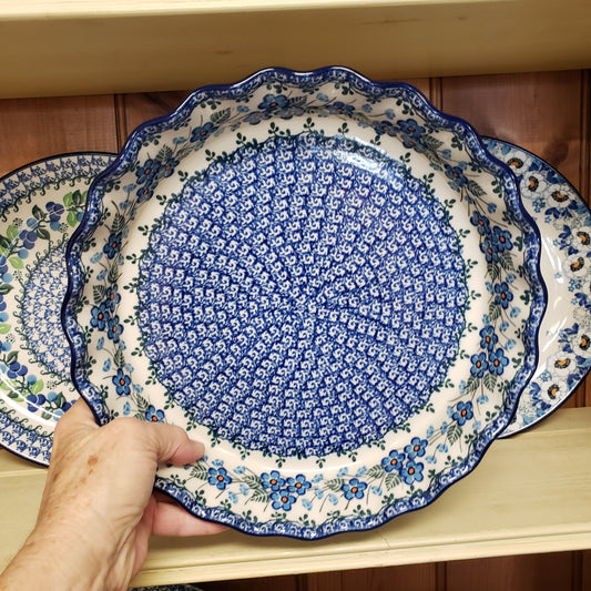 Pie Plate ~ Fluted ~ 10" 636-2272X pf0425