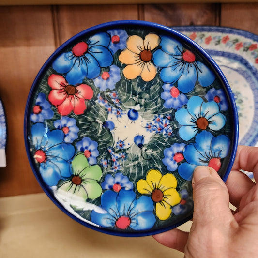 Plate ~ 6 1/4" appetizer RGB Bold