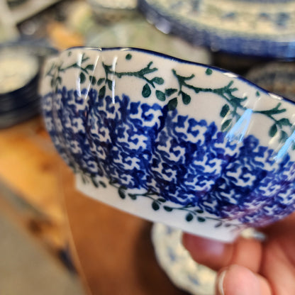 Bowl   Scalloped   4.5" 023-2272X  Parisian Posies pf0526