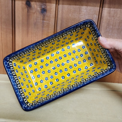 Baker ~ Loaf Pan ~ 7.75"w X 8"L 0859X ~ Sunburst