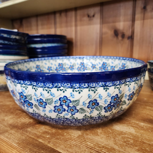 Bowl   Scalloped   10.5" W 013-2272X  Parisian Posies pf0526