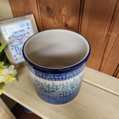 Utensil Holder   5.5"  003-3279X  Virginia Blue Bells pf0526
