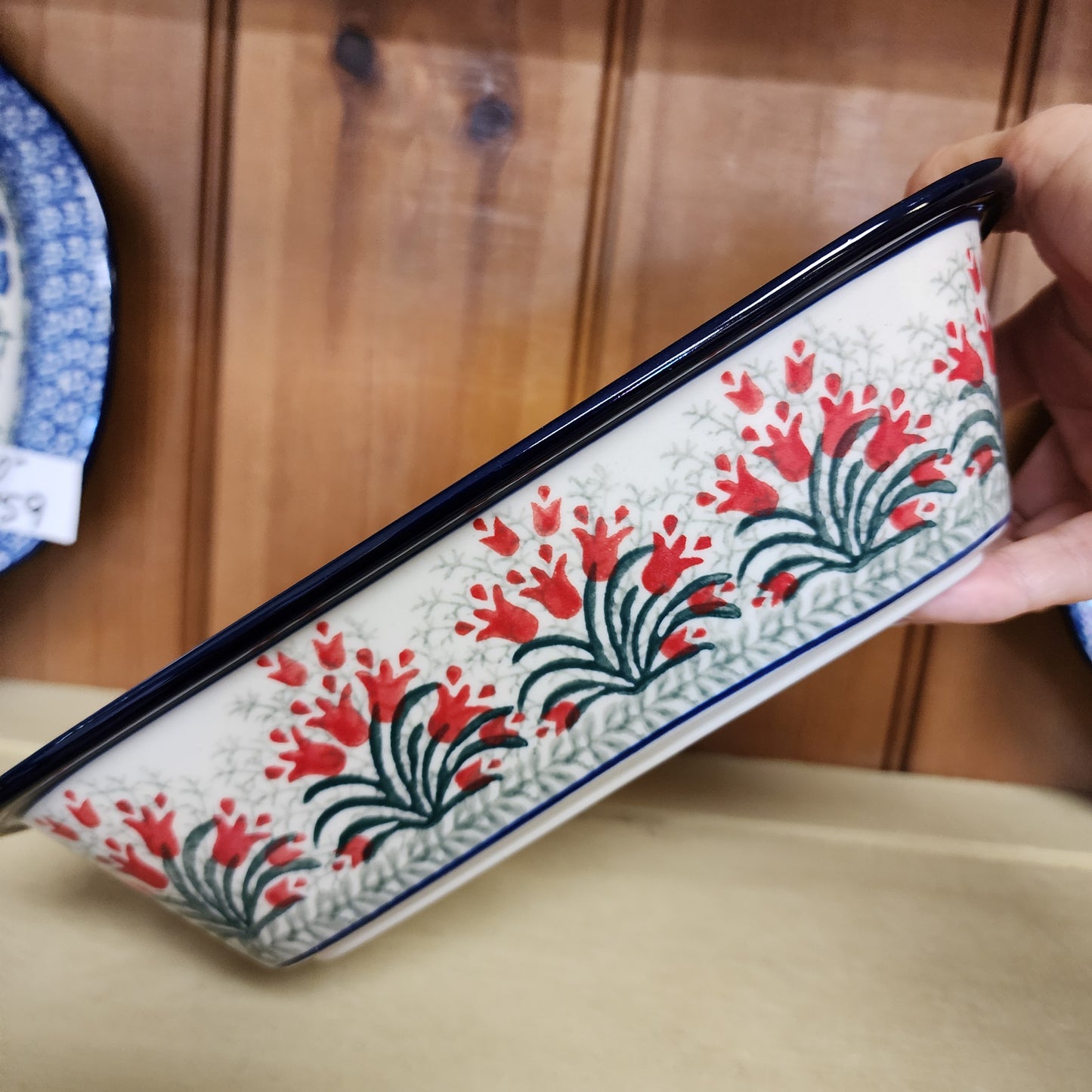 Baker   w/Grip Edge   7" x 9.75"   1437X ~ Crimson Bells