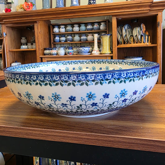 C36 ~ Bowl ~ Serving ~ Large ~ 10.5"    C36-2785X  Georgia Blue pf0526