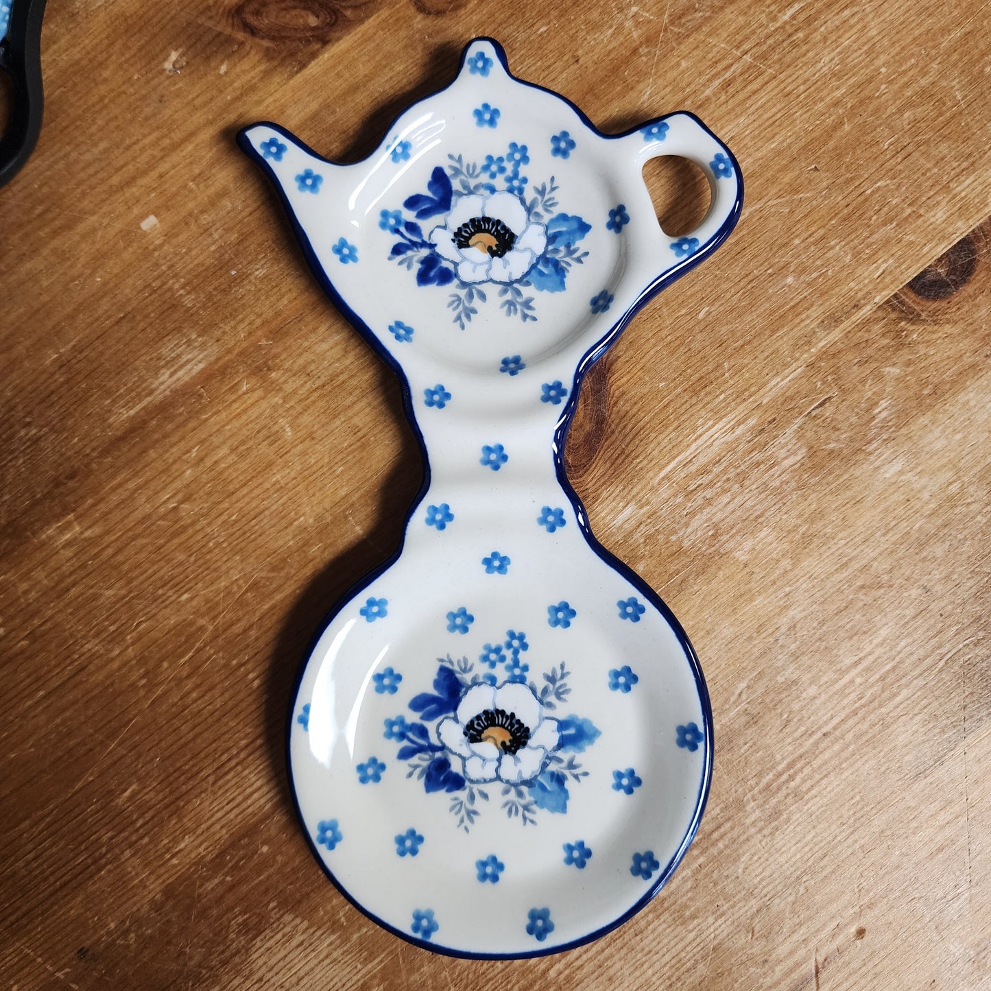 Tea Bag & Cup Holder   764-2222X  Snow Poppy pf0526