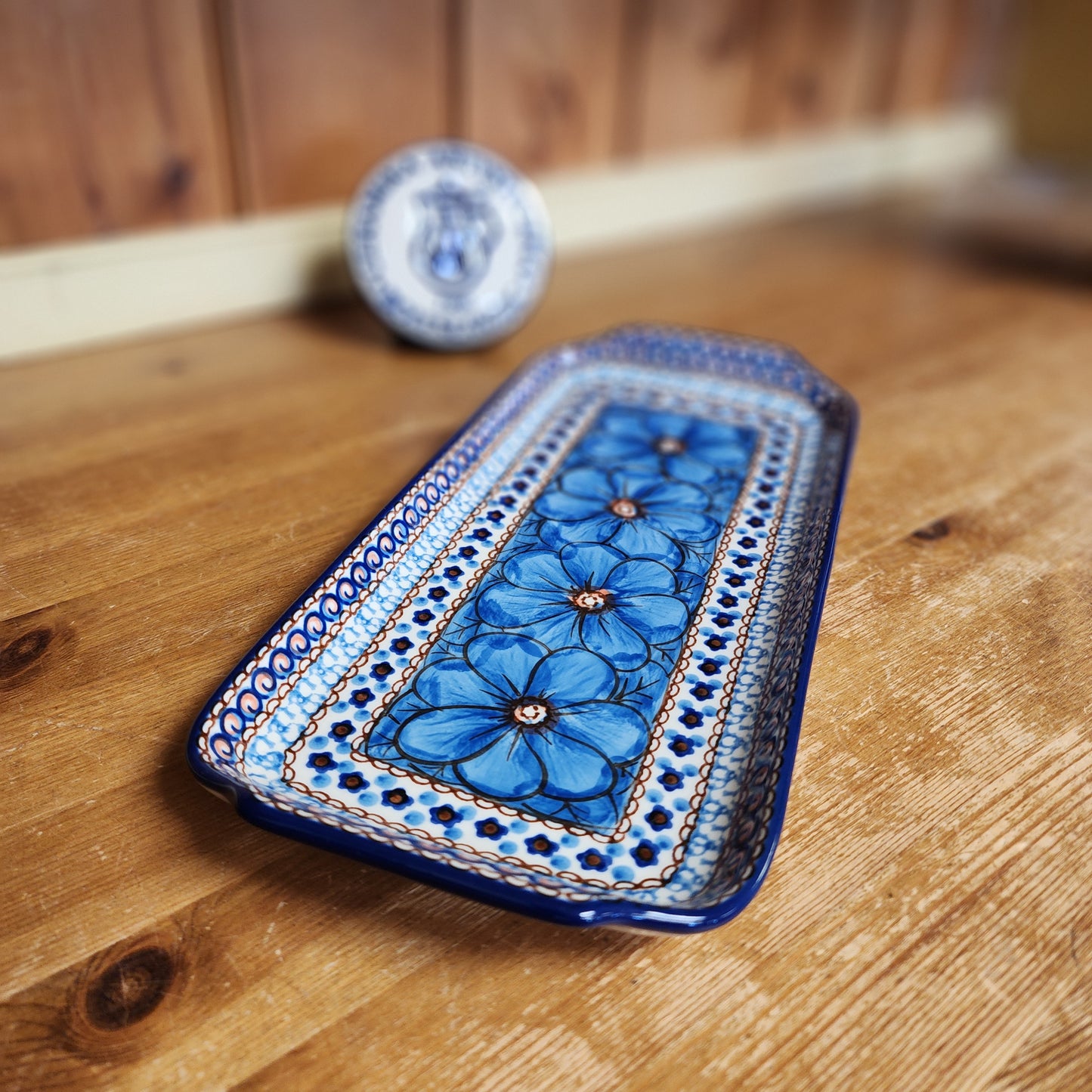 Tray   5.5" x 12"  410-U408C  U4 pf0526 Blue Jacek Chyla