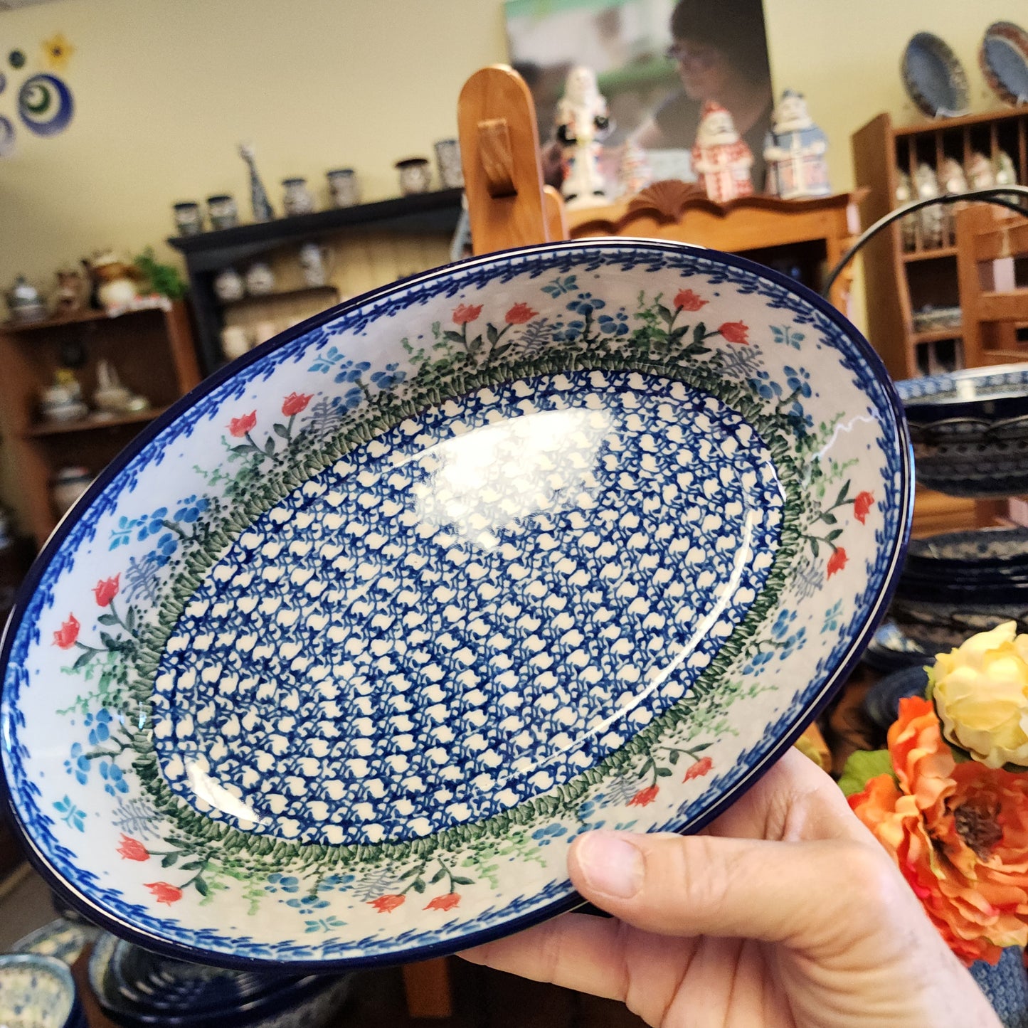 Baker Oval   9.5"    2903X ~ Tulip Horizon