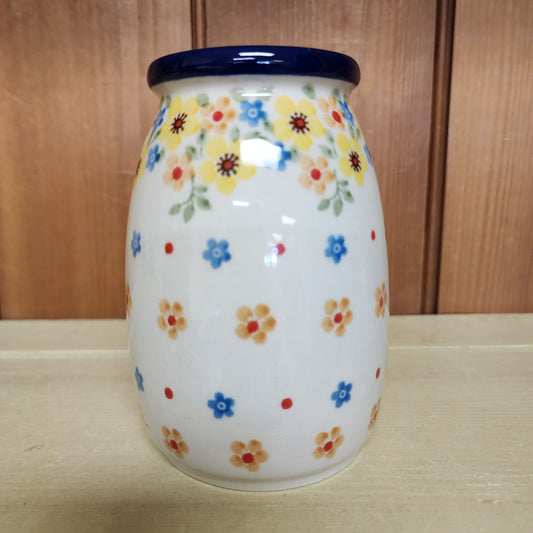Vase ~ Milk Bottle Shape ~ 5"H 2225X ~ Buttercup
