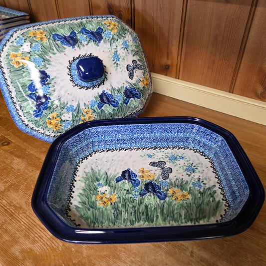 Baker   Covered Casserole   9.5" x 12" 665-U5132  U4 pf0526