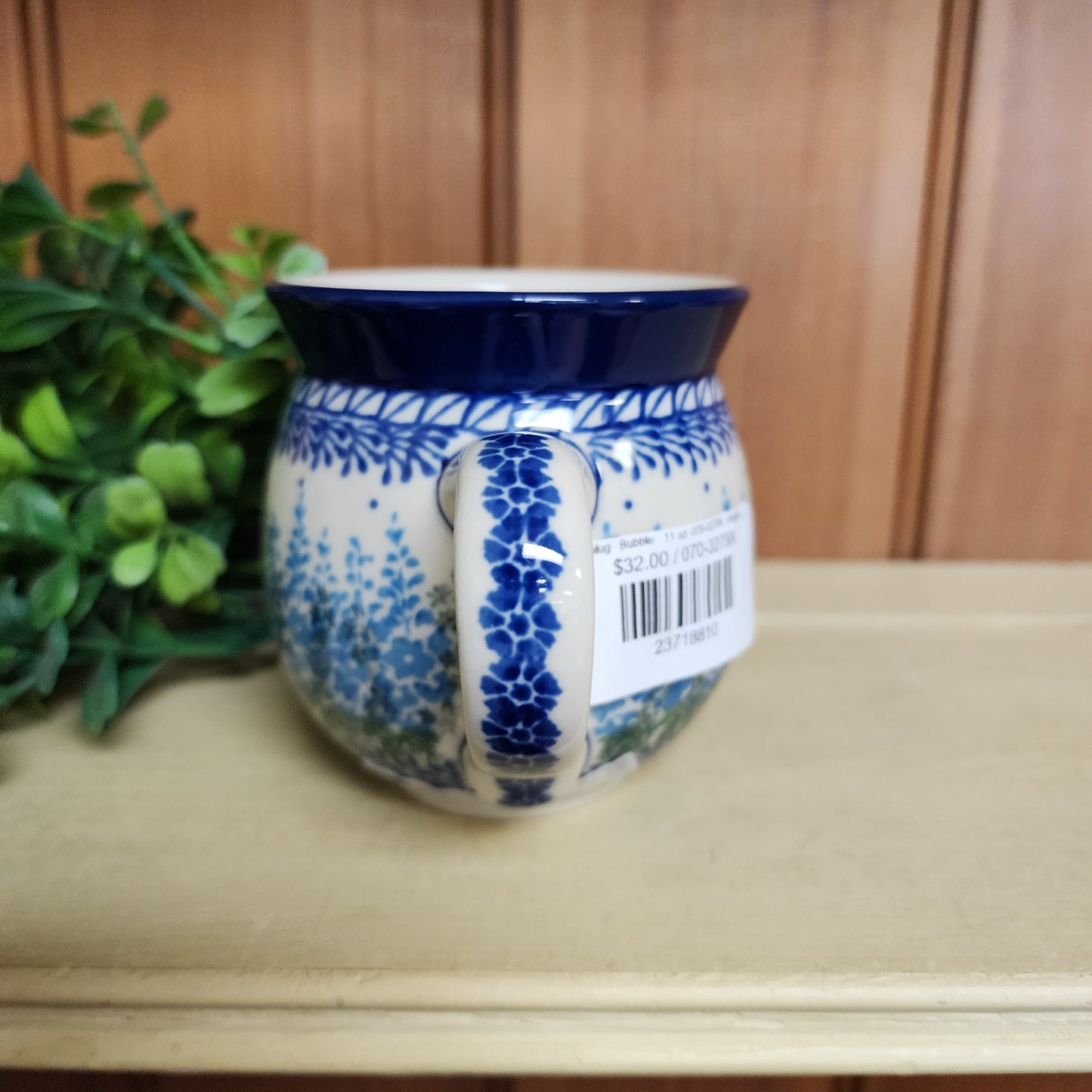 Mug   Bubble   11 oz. 070-3279X  Virginia Bluebells pf0526