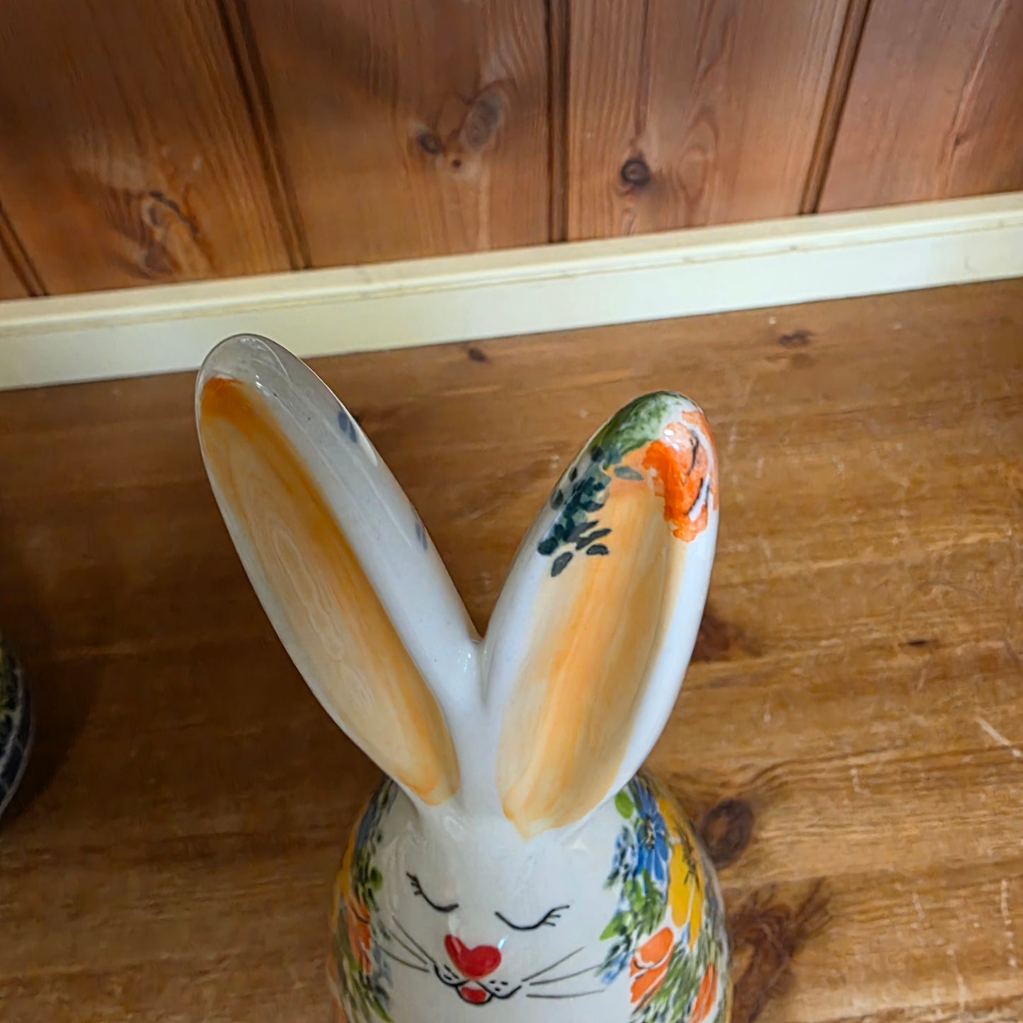 Bunny 12" / green butterfly yellow ears