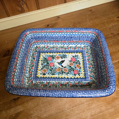 Baker   Rectangular w/Rim 12"x10" U3357 ~ U3