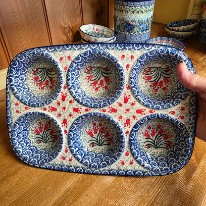 Muffin Pan   811-1437X  Crimson Bells pf0526