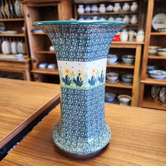Vase ~ 9.5" 052-2777Q Daffodil