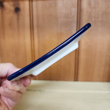 Soap Dish   3.25" x 4.25"    1417X ~ Blue PhloX