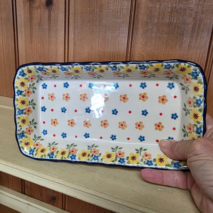 Tray Shallow ~ 9" x 4.5"    D15-2225X  Buttercup pf0526