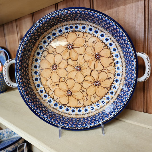 Round Baker w/handles - 9"     U408B ~ U4