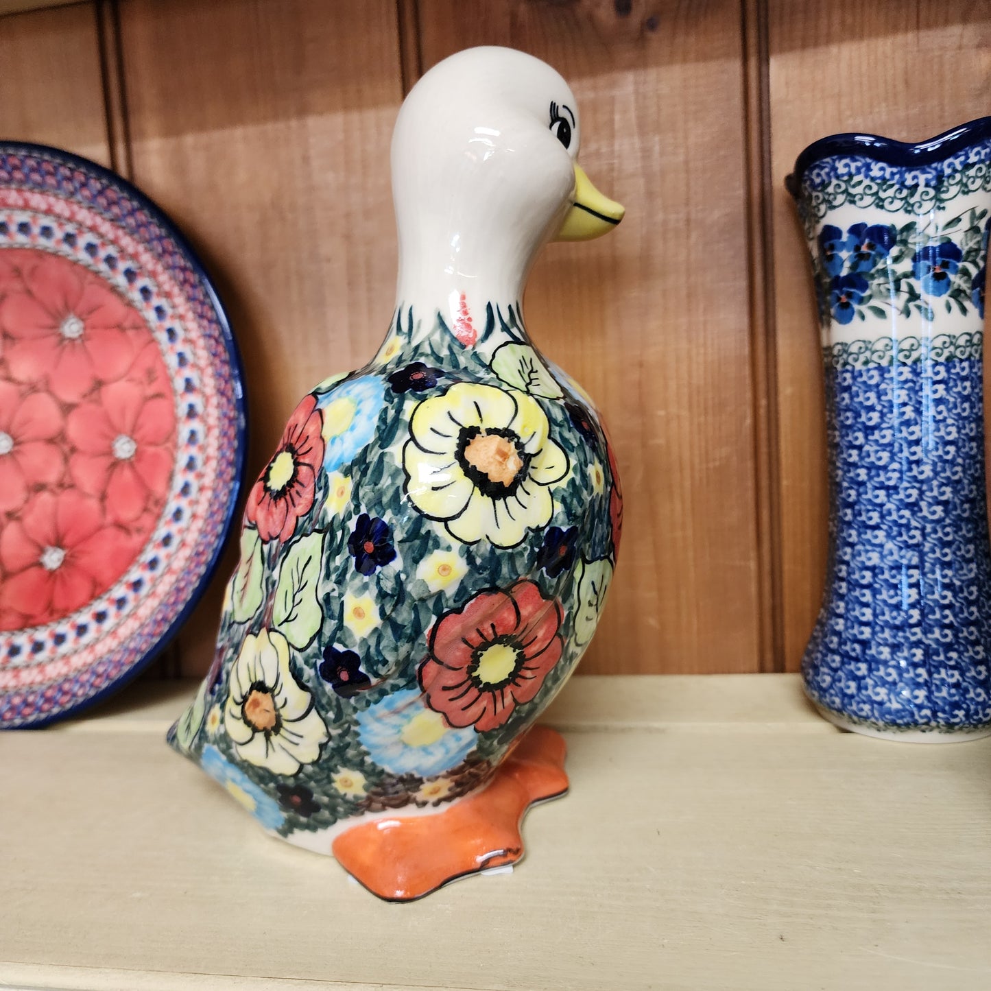 Duck Figurine 9"